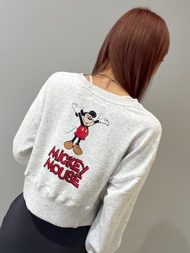 「スリット」｜「アイテム（スウェット）」を使った、♡marie♡さん（レディース・163cm）の秋コーディネート