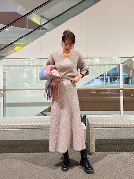 ♡marie♡さん(レディース・163cm)の冬コーディネート