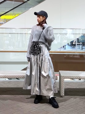 ♡marie♡さん（レディース・163cm）の春コーディネート