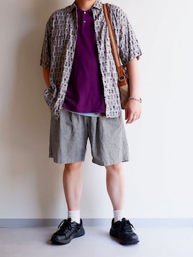 「SAS（エスエーエス）のアイテム」を使った、yoheiさん（メンズ・175cm）の夏コーディネート