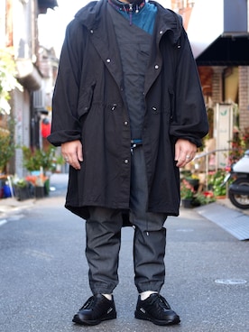「SAS（エスエーエス）のアイテム」を使った、yoheiさん（メンズ・175cm）の冬コーディネート