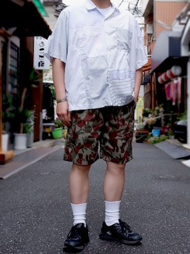 「SAS（エスエーエス）のアイテム」を使った、yoheiさん（メンズ・175cm）の春コーディネート
