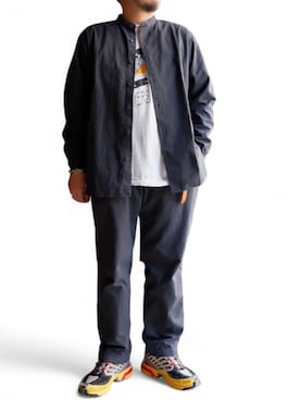 「BRUNABOINNE（ブルーナボイン）のアイテム」を使った、yoheiさん（メンズ・175cm）の秋コーディネート