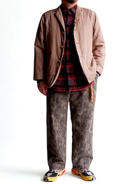 「BRUNABOINNE（ブルーナボイン）のアイテム」を使った、yoheiさん（メンズ・175cm）の秋コーディネート