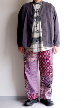 「weac.（ウィークス）のアイテム」を使った、yoheiさん（メンズ・175cm）の夏コーディネート