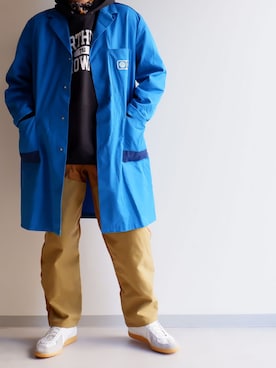 「VINTAGE（ヴィンテージ）のアイテム（パーカー）」を使った、yoheiさん（メンズ・175cm）の冬コーディネート