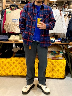 「BRUNABOINNE（ブルーナボイン）のアイテム」を使った、yoheiさん（メンズ・175cm）の秋コーディネート