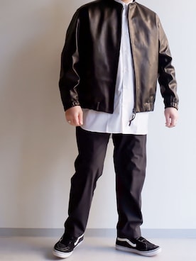 「AlexanderLeeChang（アレキサンダーリーチャン）のアイテム」を使った、yoheiさん（メンズ・175cm）の冬コーディネート