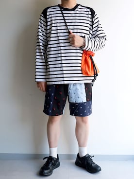 「SAS（エスエーエス）のアイテム」を使った、yoheiさん（メンズ・175cm）の夏コーディネート