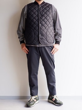 「weac.（ウィークス）のアイテム」を使った、yoheiさん（メンズ・175cm）の秋コーディネート