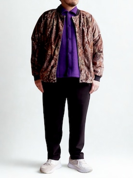 「アイテム（スウェットパンツ）」を使った、yoheiさん（メンズ・175cm）の秋コーディネート