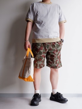 「SAS（エスエーエス）のアイテム」を使った、yoheiさん（メンズ・175cm）の夏コーディネート