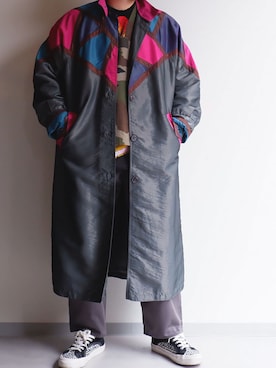 「春服みてみて」｜「アイテム（スニーカー）」を使った、yoheiさん（メンズ・175cm）の春コーディネート