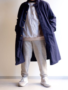 「Jackman（ジャックマン）のアイテム」を使った、yoheiさん（メンズ・175cm）の冬コーディネート