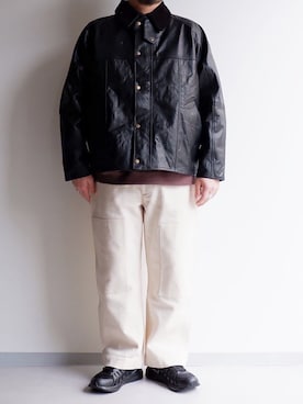 「YOUSED（ユーズド）のアイテム」を使った、yoheiさん（メンズ・175cm）の冬コーディネート