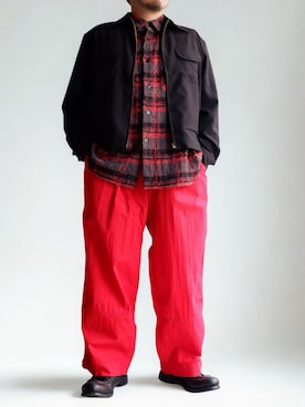 「BRUNABOINNE（ブルーナボイン）のアイテム」を使った、yoheiさん（メンズ・175cm）の秋コーディネート