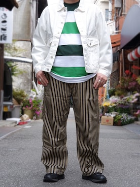 「SAS（エスエーエス）のアイテム」を使った、yoheiさん（メンズ・175cm）の春コーディネート
