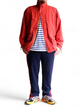 「アイテム（スニーカー、その他）」を使った、yoheiさん（メンズ・175cm）の秋コーディネート