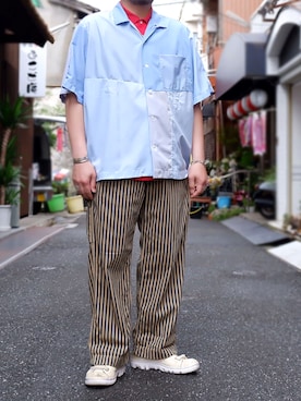 「TIGRE BROCANTE（ティグルブロカンテ）のアイテム」を使った、yoheiさん（メンズ・175cm）の春コーディネート