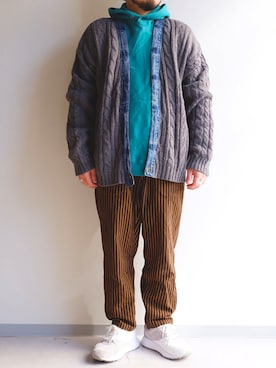 「TIGRE BROCANTE（ティグルブロカンテ）のアイテム」を使った、yoheiさん（メンズ・175cm）の秋コーディネート