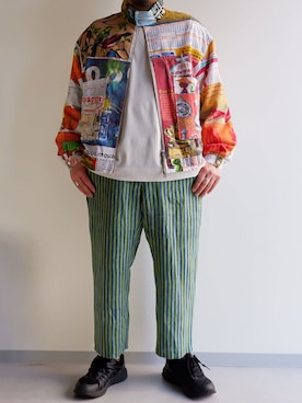 「masterkey（マスターキー）のアイテム」を使った、yoheiさん（メンズ・175cm）の春コーディネート