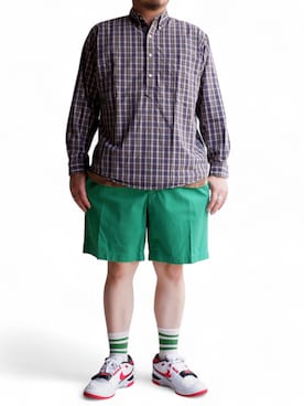 「GITMAN BROS.（ギットマンブラザーズ）のアイテム」を使った、yoheiさん（メンズ・175cm）の夏コーディネート