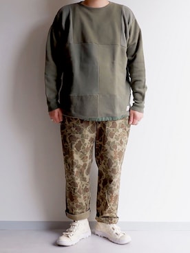 「YOUSED（ユーズド）のアイテム」を使った、yoheiさん（メンズ・175cm）の秋コーディネート