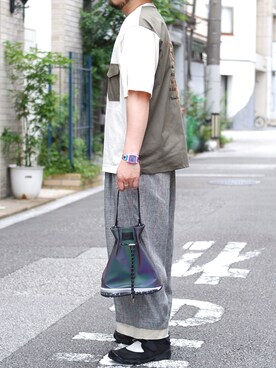 「masterkey（マスターキー）のアイテム」を使った、yoheiさん（メンズ・175cm）の夏コーディネート