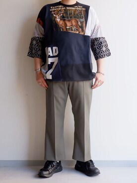 「masterkey（マスターキー）のアイテム」を使った、yoheiさん（メンズ・175cm）の春コーディネート