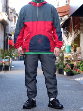 「SAS（エスエーエス）のアイテム」を使った、yoheiさん（メンズ・175cm）の冬コーディネート