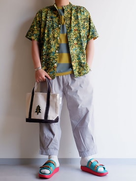 「suicoke（スイコック）のアイテム」を使った、yoheiさん（メンズ・175cm）の夏コーディネート