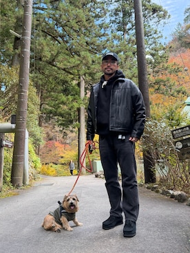 WAッZIOさん（メンズ・174cm）の秋コーディネート