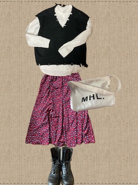 🅂🄰🄲🄷🄸さんのコーディネート