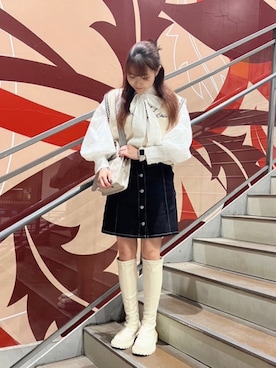 AS KNOW AS plus/アズノゥアズプラスさんのコーディネート