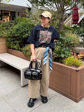 AS KNOW AS plus/アズノゥアズプラスさん（レディース・158cm）の春コーディネート