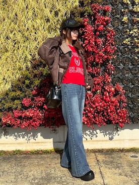 「AS KNOW AS plus（アズノゥアズプラス）のアイテム」を使った、AS KNOW AS plus/アズノゥアズプラスさん（レディース・158cm）の冬コーディネート