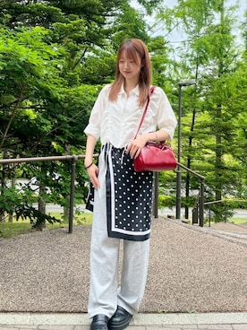 AS KNOW AS plus/アズノゥアズプラスさん(レディース・158cm)の夏コーディネート