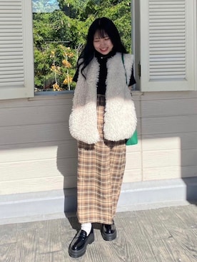 AS KNOW AS plus/アズノゥアズプラスさんのコーディネート