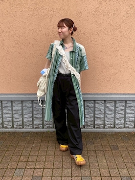 AS KNOW AS plus/アズノゥアズプラスさん(レディース・158cm)の夏コーディネート