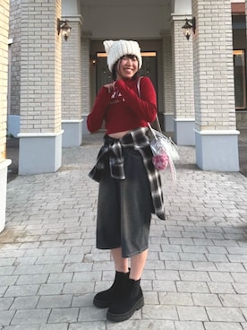 AS KNOW AS plus/アズノゥアズプラスさんのコーディネート