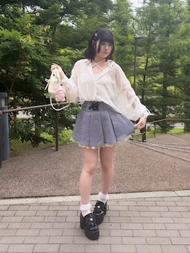 AS KNOW AS plus/アズノゥアズプラスさん(レディース・158cm)の夏コーディネート
