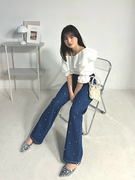 「AS KNOW AS plus（アズノゥアズプラス）のアイテム（パンプス）」を使った、AS KNOW AS plus/アズノゥアズプラスさん（レディース・158cm）の春コーディネート