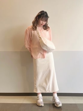 AS KNOW AS plus/アズノゥアズプラスさん(レディース・158cm)の春コーディネート