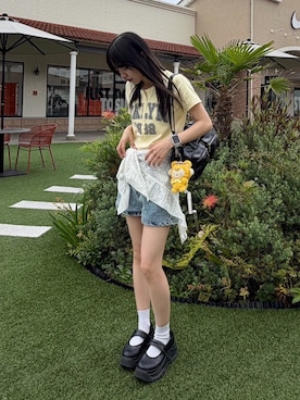 AS KNOW AS plus/アズノゥアズプラスさん(レディース・158cm)の夏コーディネート