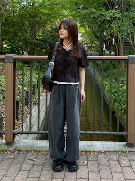 AS KNOW AS plus/アズノゥアズプラスさん（レディース・158cm）の夏コーディネート