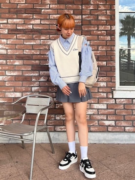 AS KNOW AS plus/アズノゥアズプラスさんのコーディネート