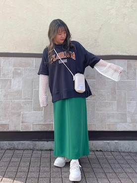 AS KNOW AS plus/アズノゥアズプラスさん（レディース・158cm）の春コーディネート