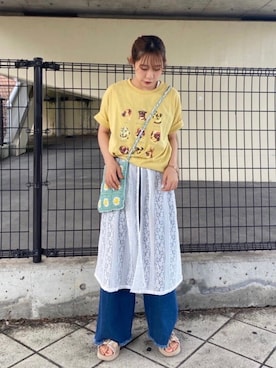 AS KNOW AS plus/アズノゥアズプラスさん(レディース・160cm)の夏コーディネート