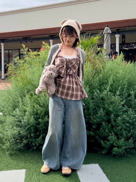 AS KNOW AS plus/アズノゥアズプラスさん(レディース・158cm)の秋コーディネート