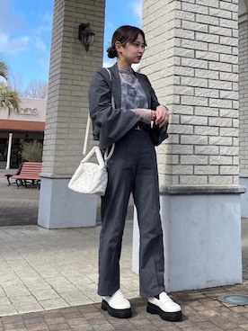 AS KNOW AS plus/アズノゥアズプラスさん（レディース・158cm）の春コーディネート